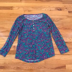 Long sleeve Lily Pulitzer cotton shirt